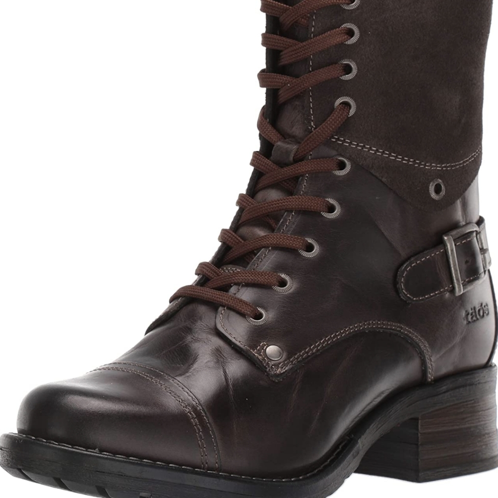 Täōs Women's Crave Leather Boots Brown Size EU 36 (US size 5-5.5)